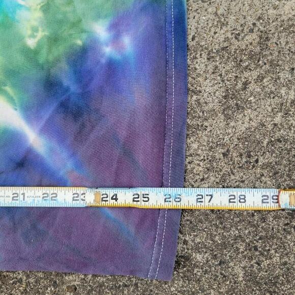 Vtg The Flintstones Yabba Dabba Doobie Volkswage Graphic Tie Dye T Shirt Medium - Picture 4 of 4